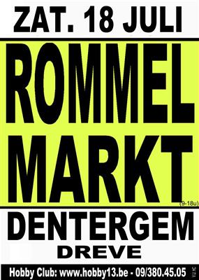 Antiek & Rommelmarkt te Dentergem