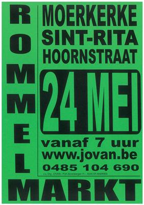 Rommelmarkt Moerkerke Sint-Rita - Org. JOVAN