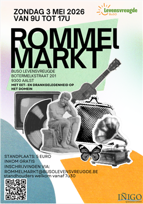 Rommelmarkt BuSO Levensvreugde Aalst