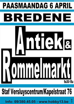 Antiek & Rommelmarkt te Bredene