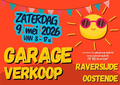 👉Garageverkoop Raversijde Oostende👈