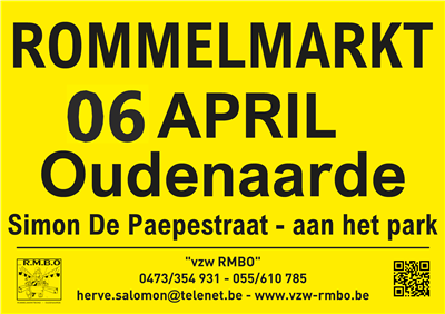 🛍️ Jaarlijkse Paasmaandag Rommelmarkt – Oudenaarde 🛍️